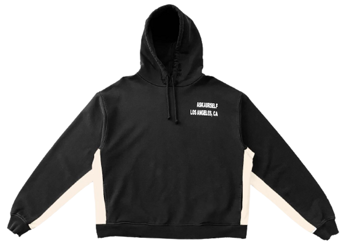 Askyurself Contrast Insert Hoodie