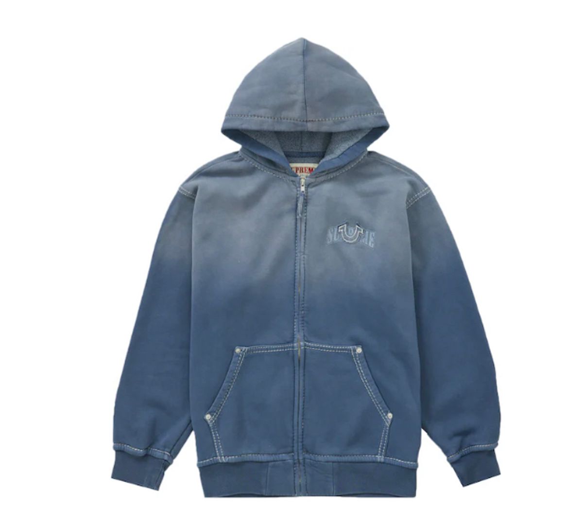 Supreme × True Religion Zip Up Hooded Sweatshirt | WHAT’S ON THE STAR?