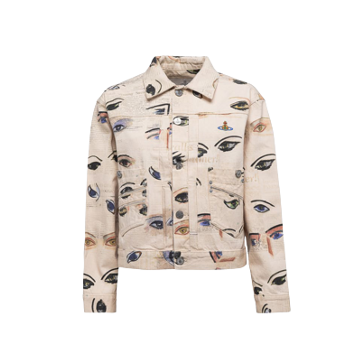 Vivienne Westwood Beige Marlene Denim Jacket