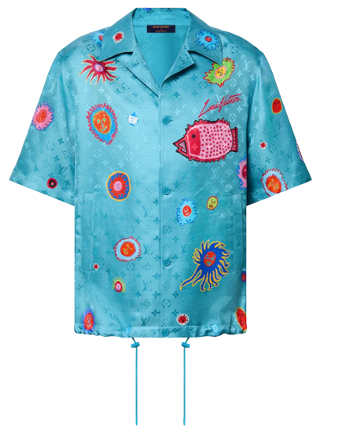 Louis Vuitton × Yayoi Kusama Monogram Faces Short Sleeve Shirt