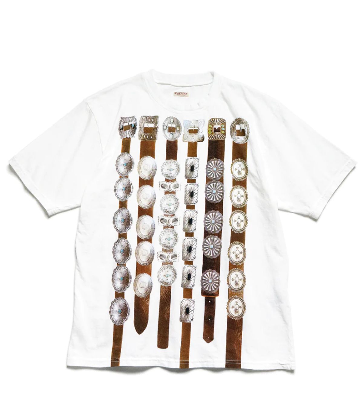 Kapital Gauze Tenjiku Buffan Tee Ls _K1105LC185EK-91