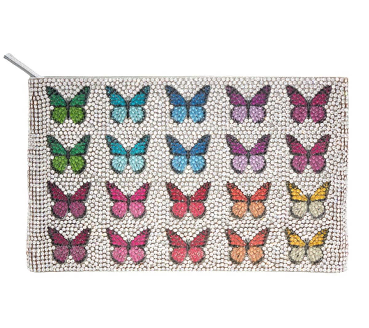 Judith Leiber Couture Zip Pouch Flutter