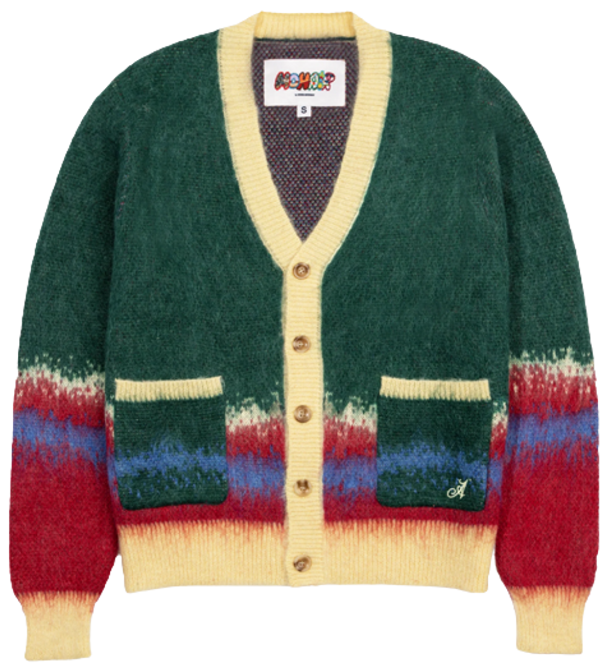 Adidem Asterisks* Gradient Mohair Cardigan
