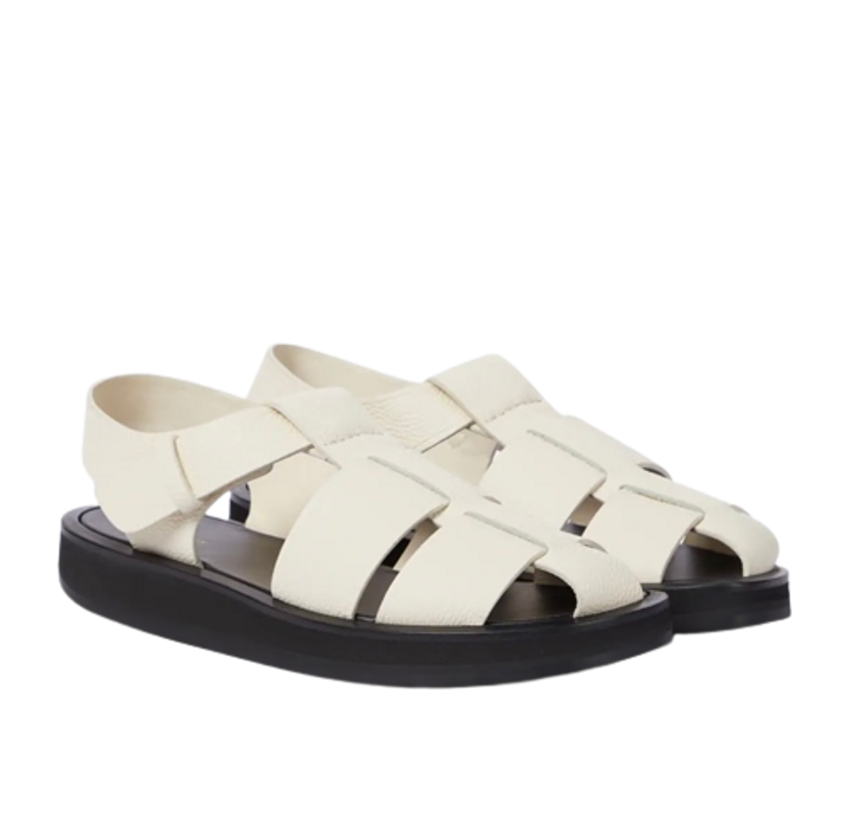The Row Fisherman Leather Sandals