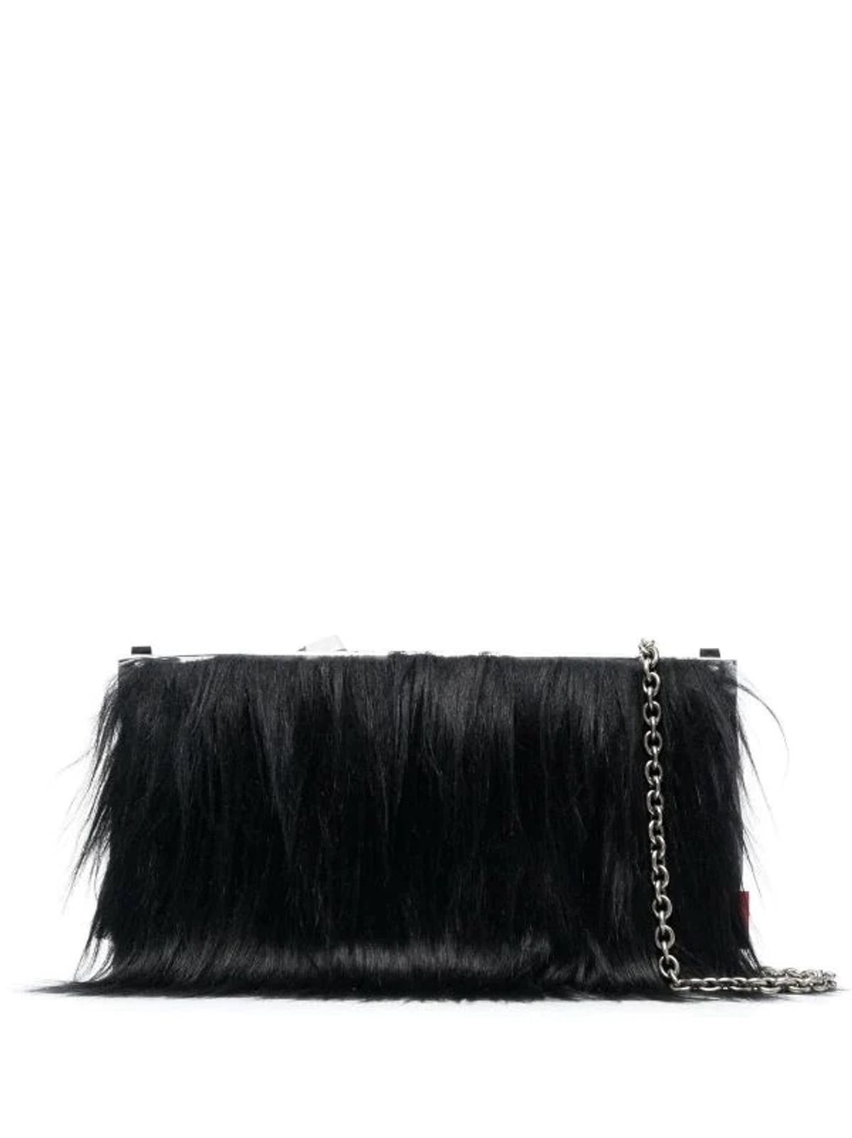 A Better Mistake Stay Furry Clutch Bag