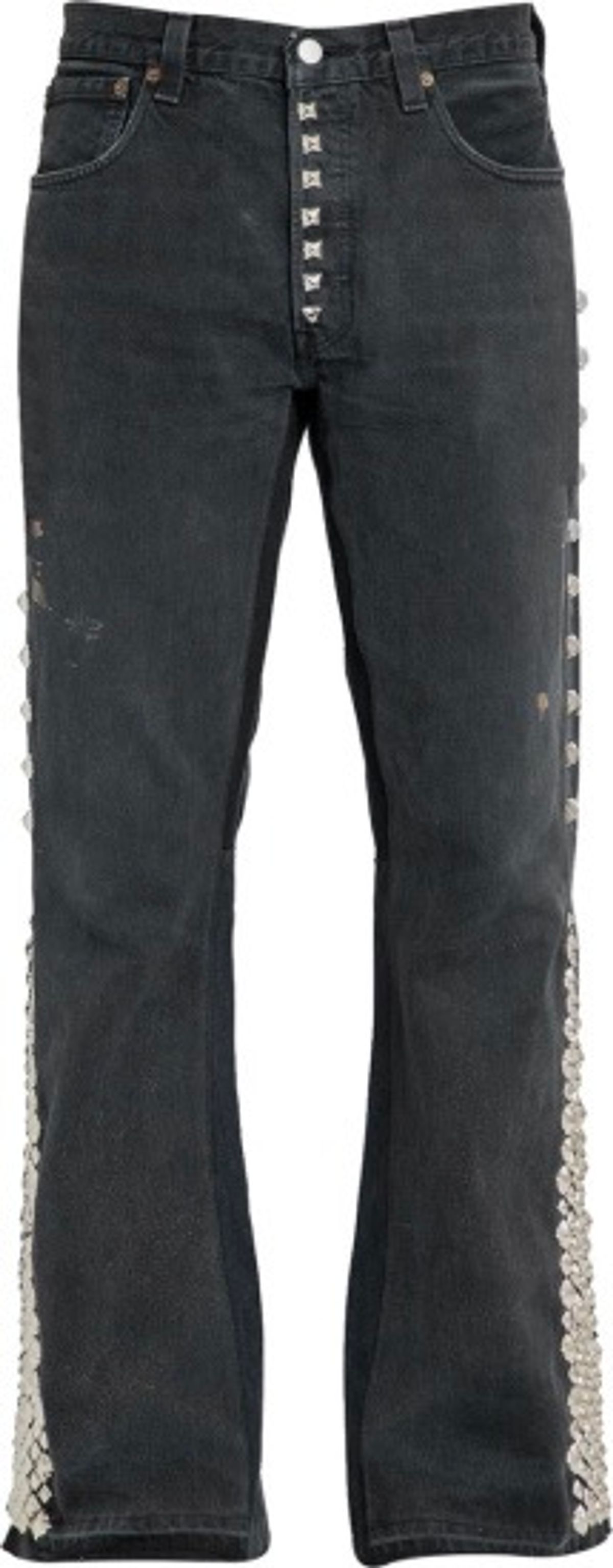 Gallery Dept. Black Studded LA Flare Jeans