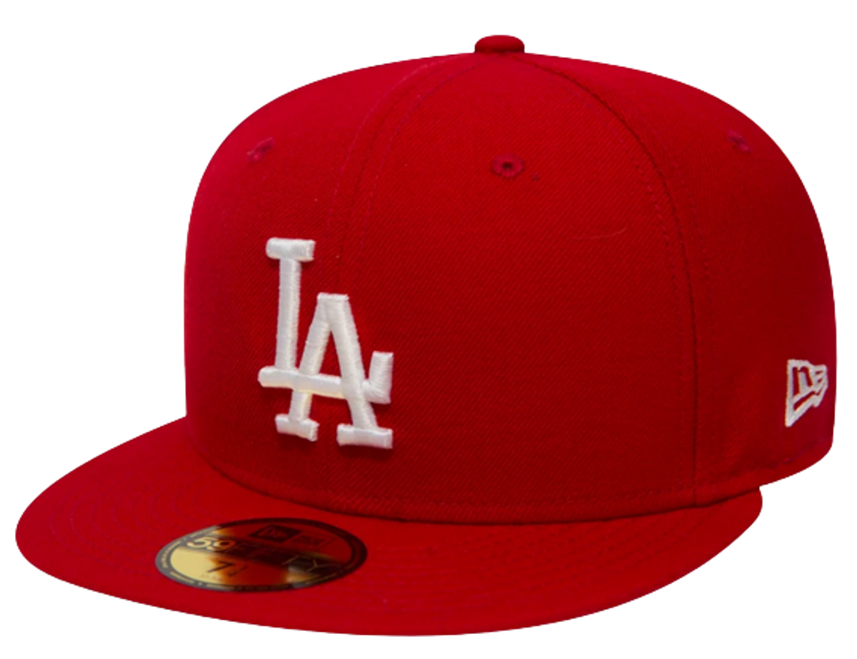 New Era LA Dodgers Essential Red 59FIFTY Cap