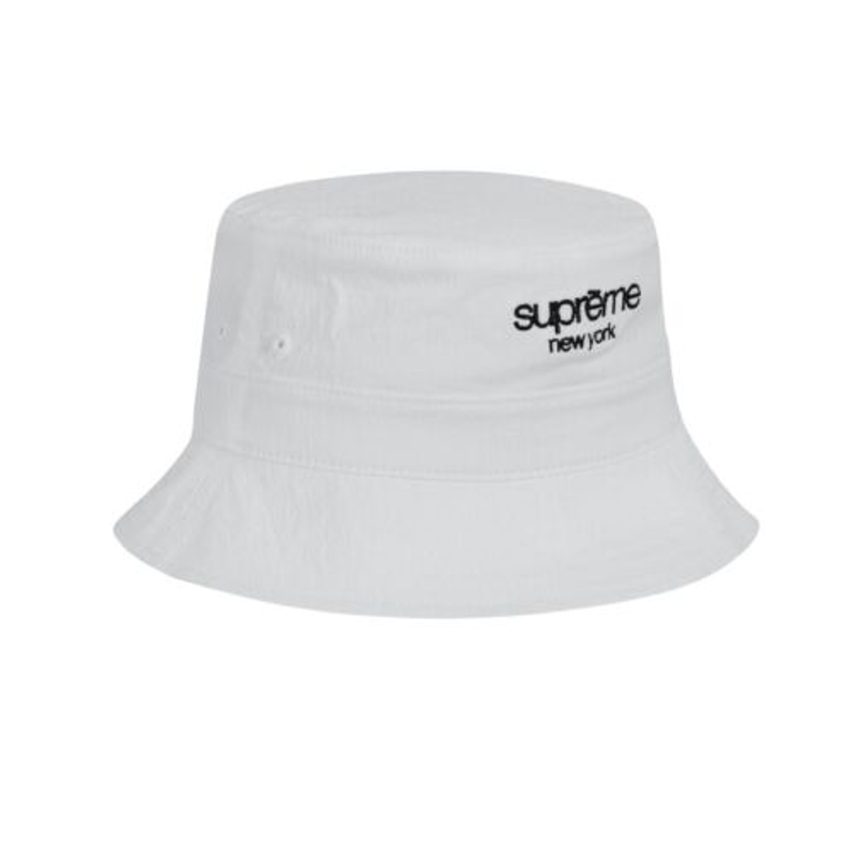 Supreme White Cordura Ripstop Crusher Cap