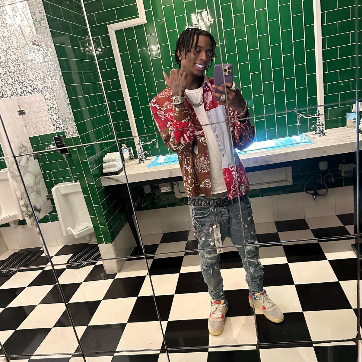 Soulja Boy Outfit from April 25, 2023 WHAT’S ON THE STAR?