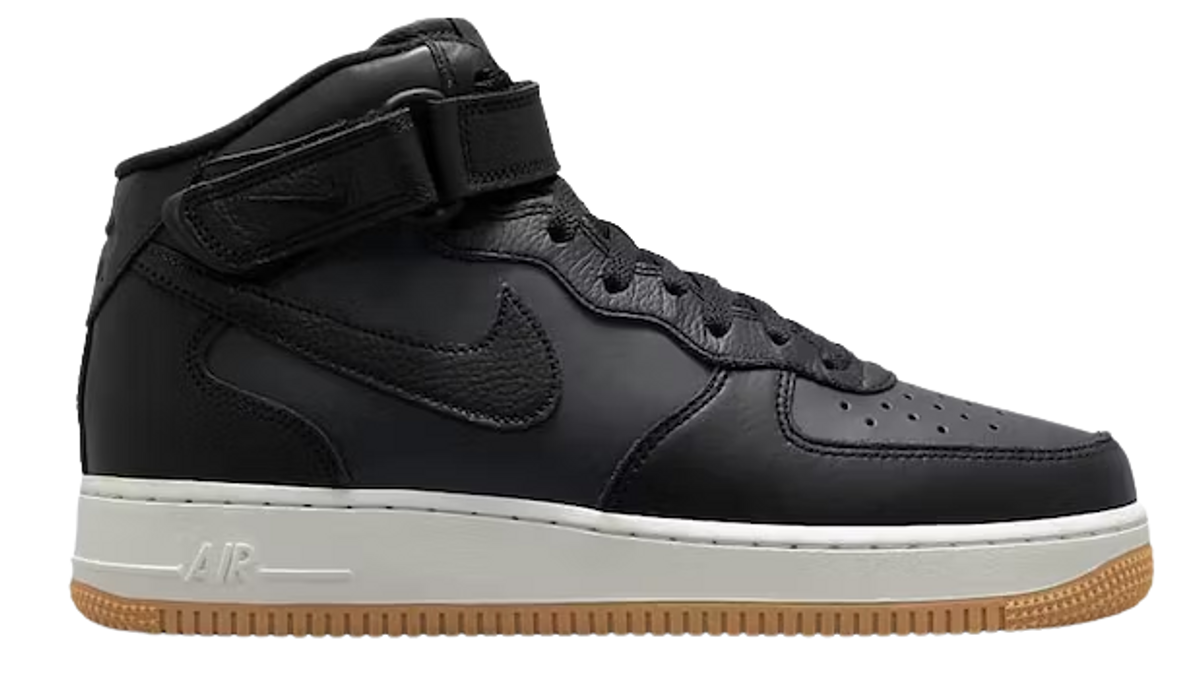 Nike Air Force 1 Mid 07 Lx Black Anthracite Sneakers