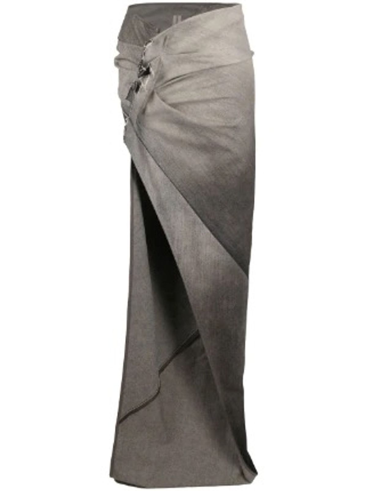 Rick Owens Front-Slit Maxi Skirt