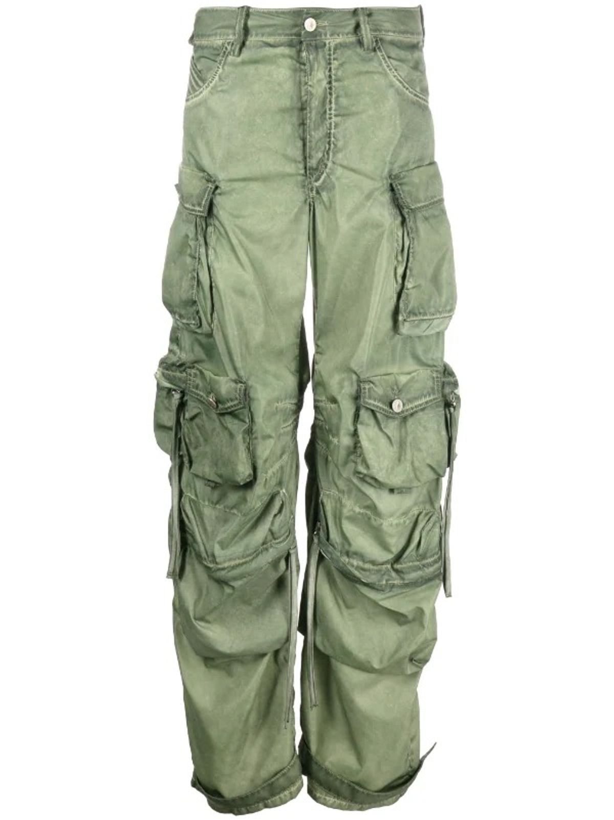 The Attico Fern low-Rise Cargo Pants
