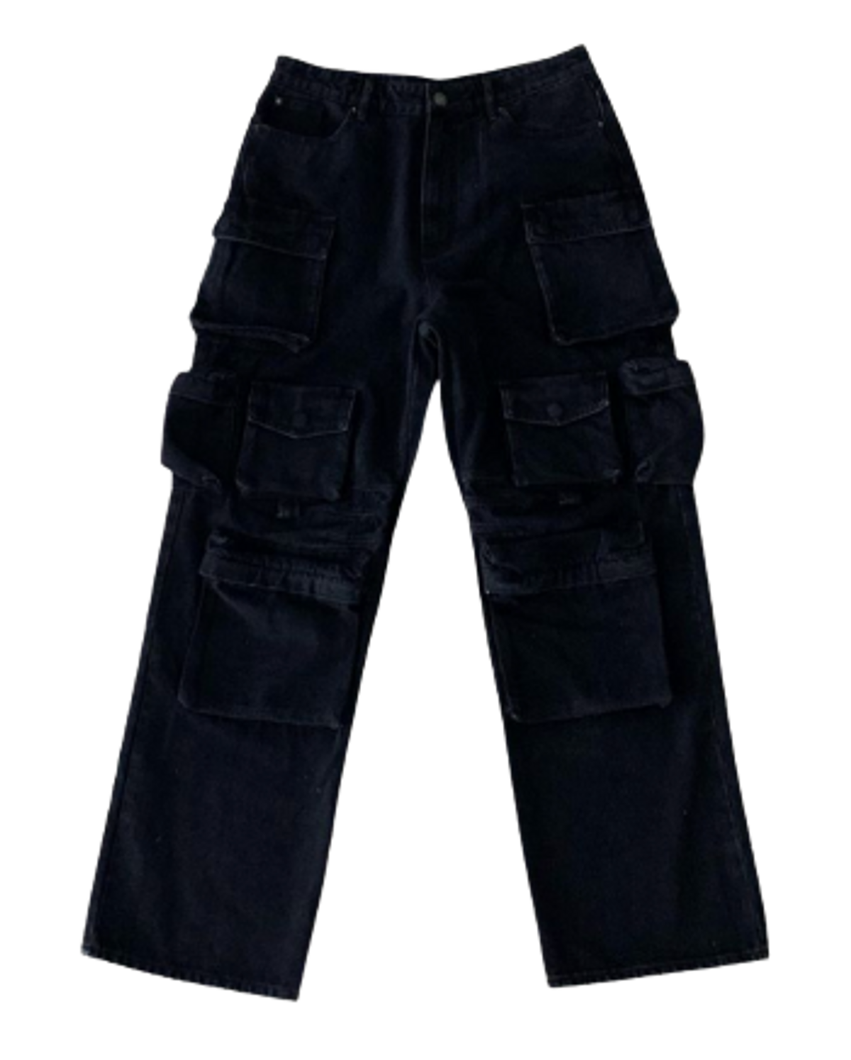 Jaded London Black Cargo Relaxed Fit Jeans WHAT’S ON THE STAR?