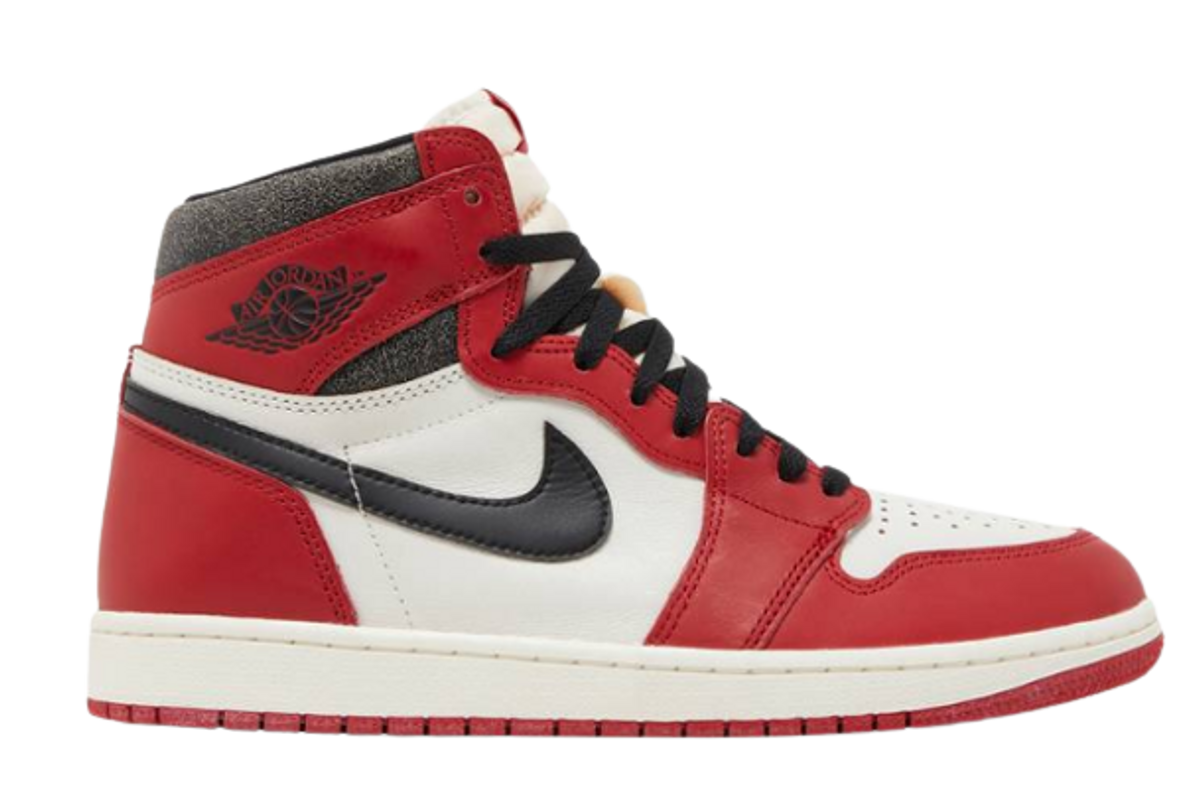 Nike Air Jordan 1 Retro High OG Red White Sneakers