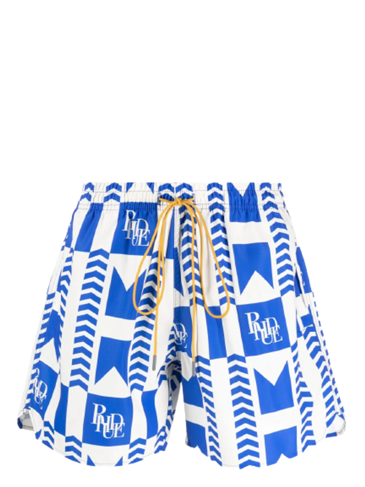 Rhude Swim Blue White Shorts WHAT’S ON THE STAR?