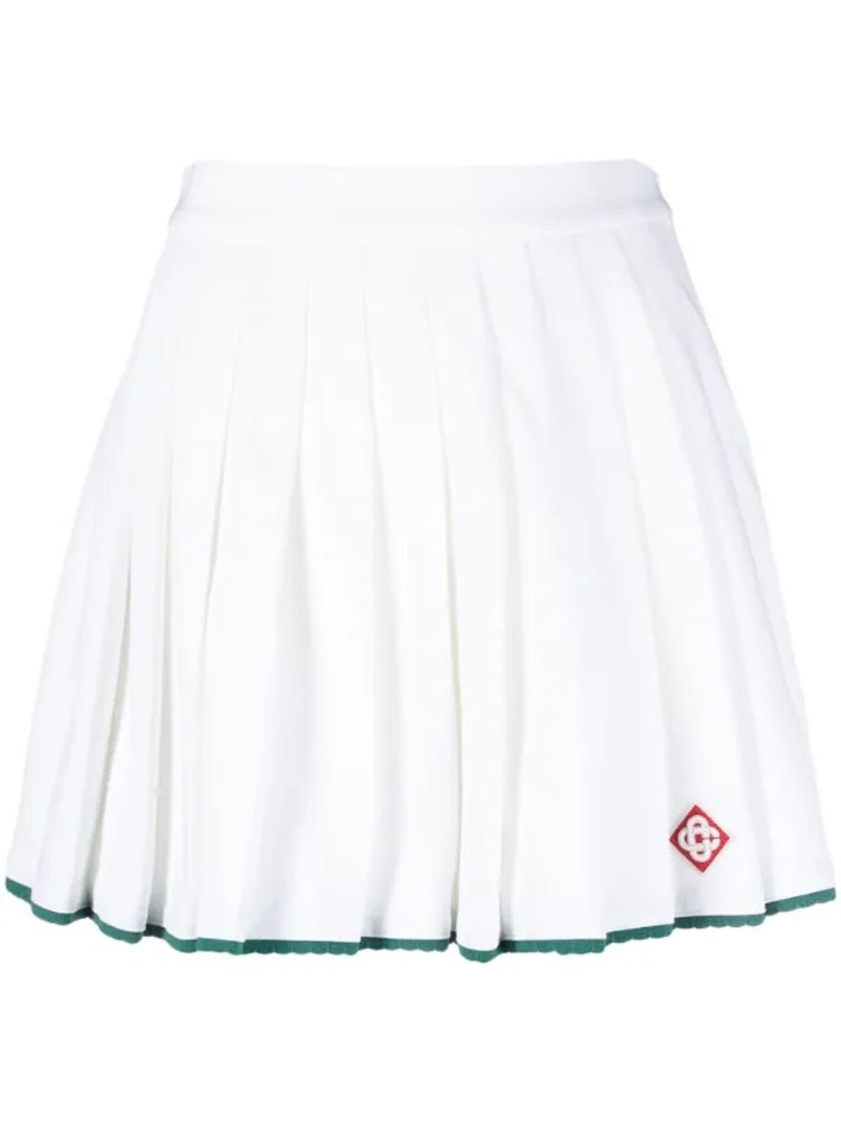 Casablanca Pleated Tennis Skirt