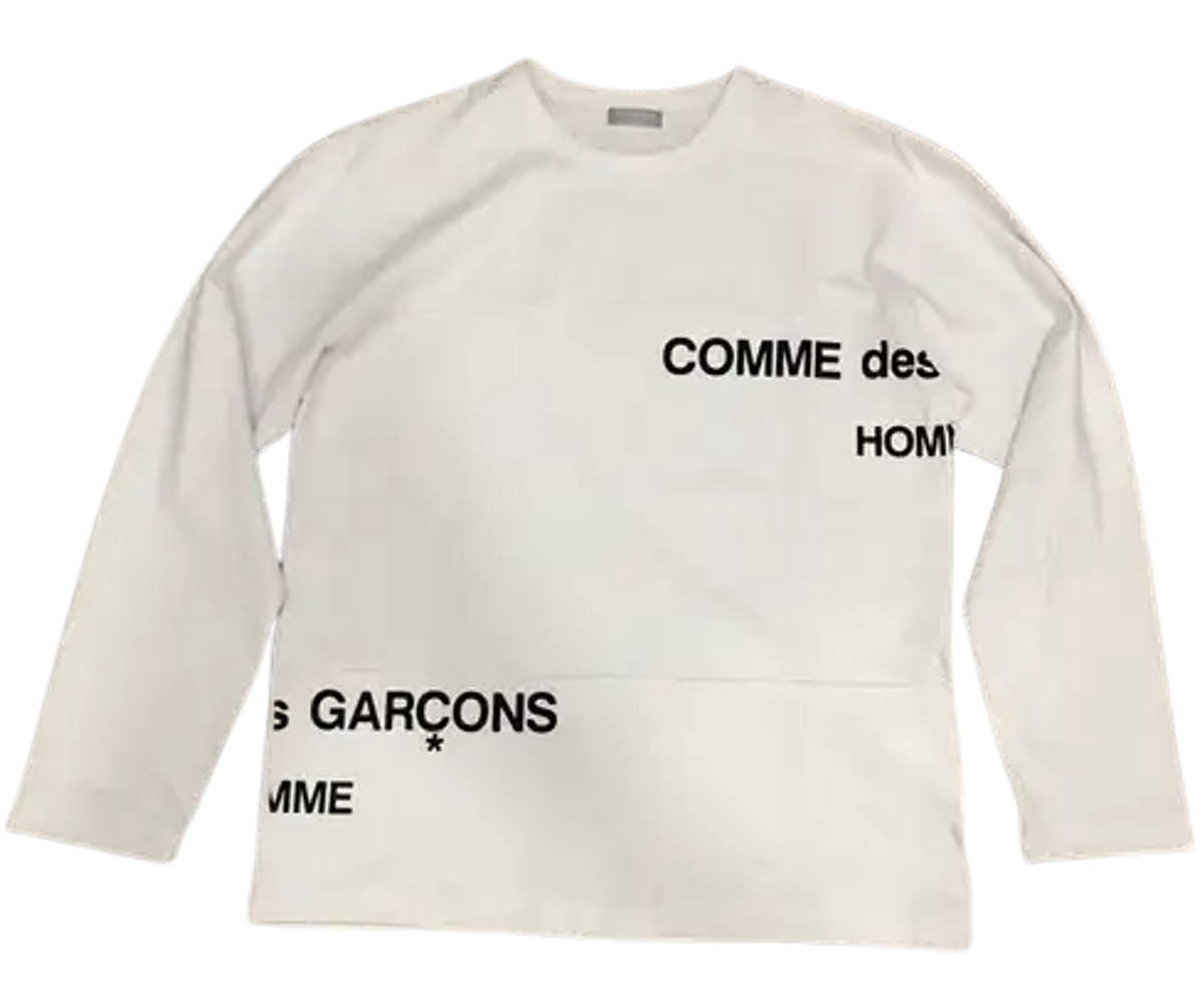 Comme Des Garcons Shirt White Long Sleeve main image 1