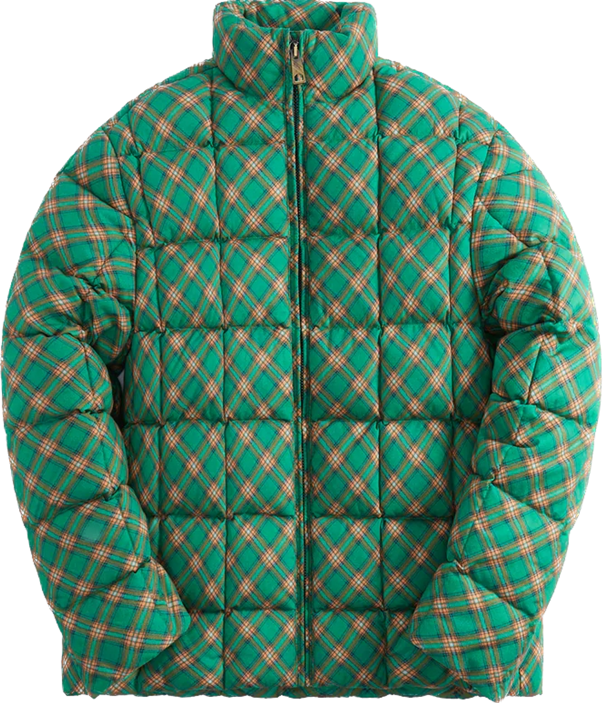 ERL Plaid-Print Quilted Cotton Jacket