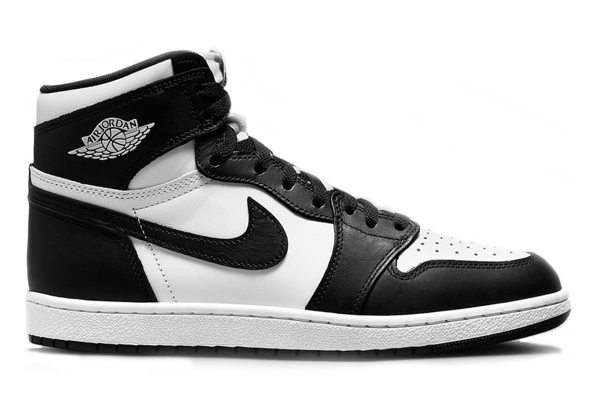 jordan 1 nike black and white