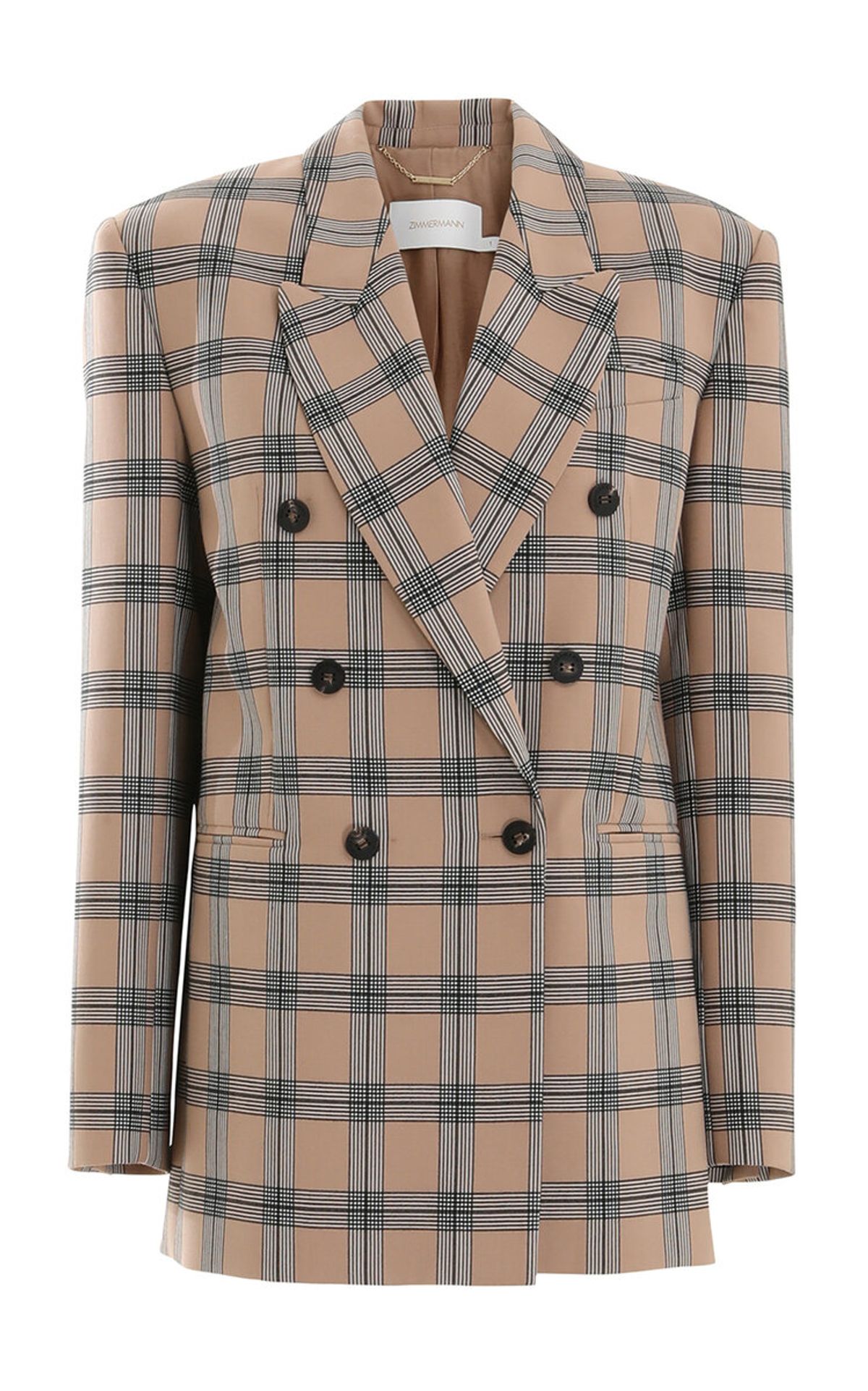 Zimmermann Luminosity Oversized Wool Jacket