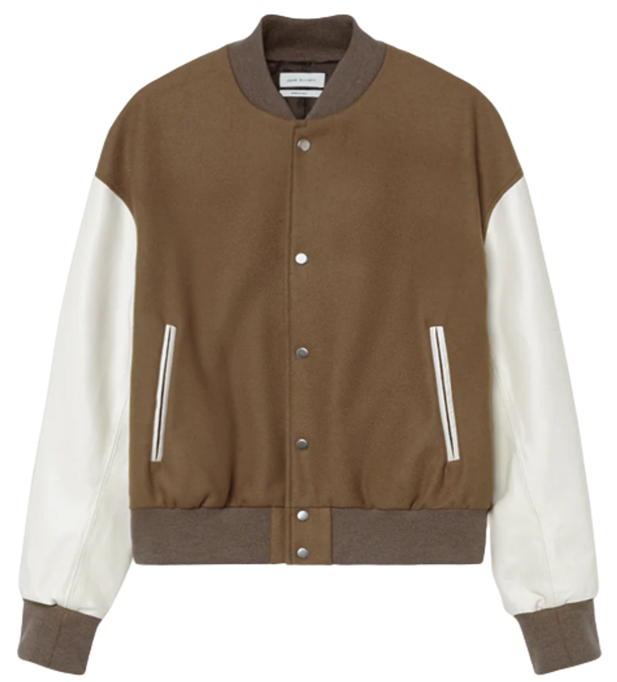 John Elliott Bark And Ivory Varsity Jacket WHAT’S ON THE STAR?