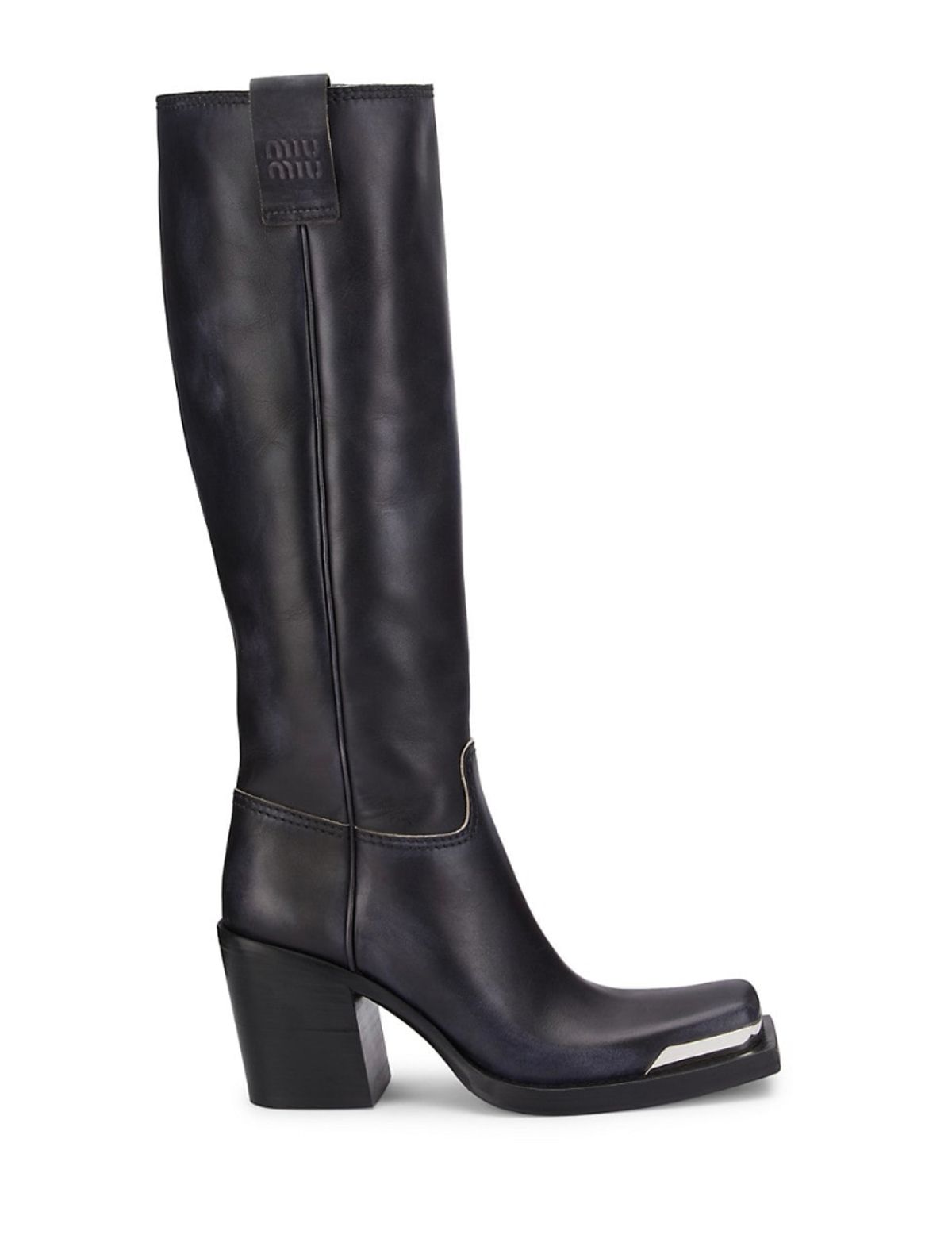 Miu Miu Tall Leather Boots