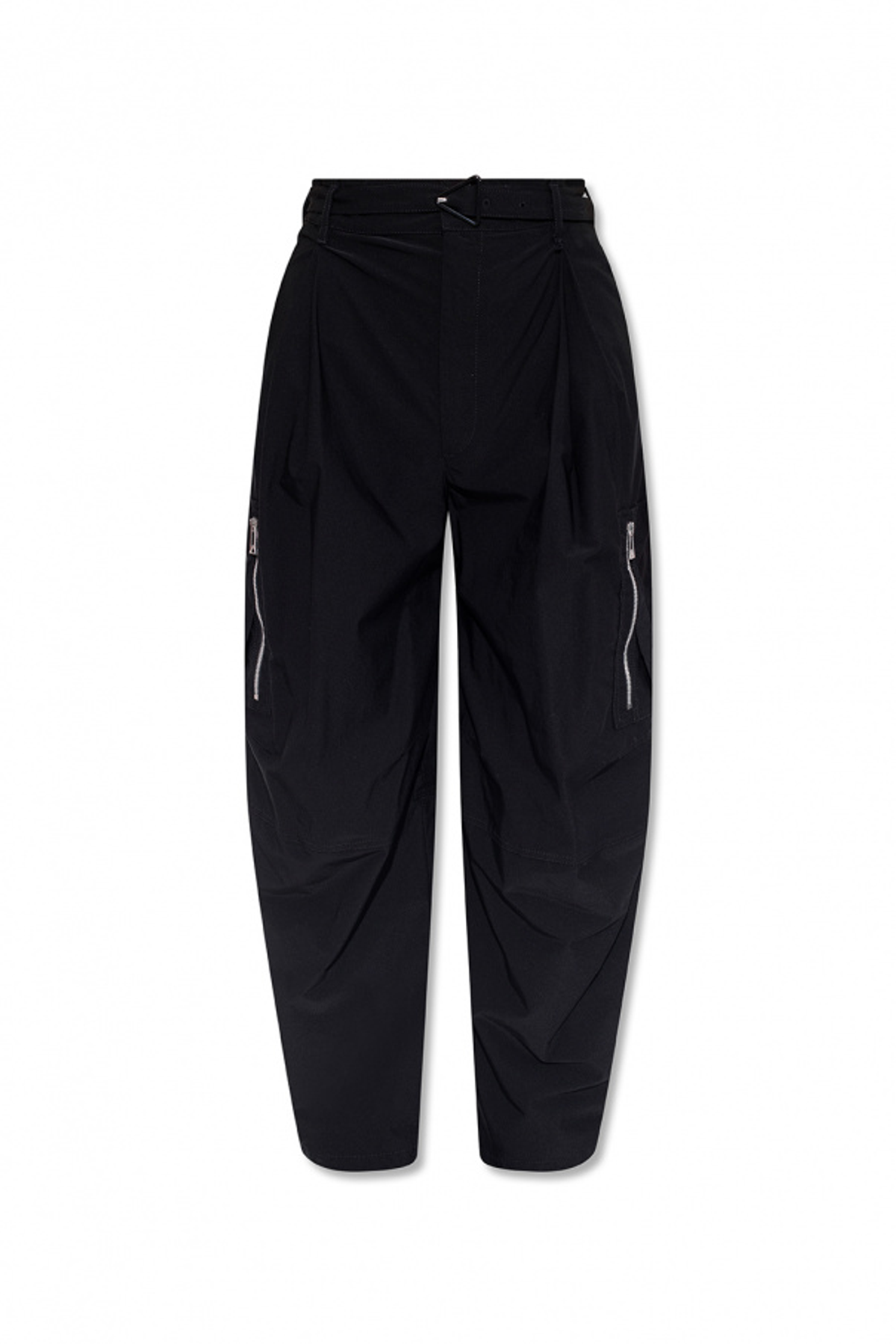 Bottega Veneta Black Cargo Trousers