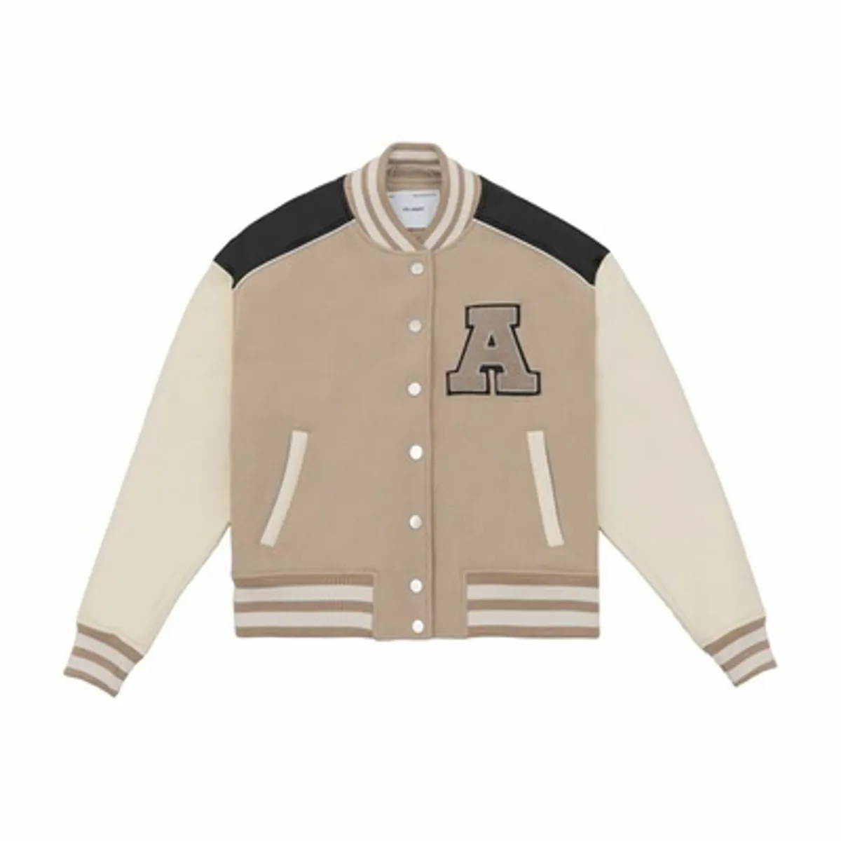 Axel Arigato Beige Ivy Varsity Jacket