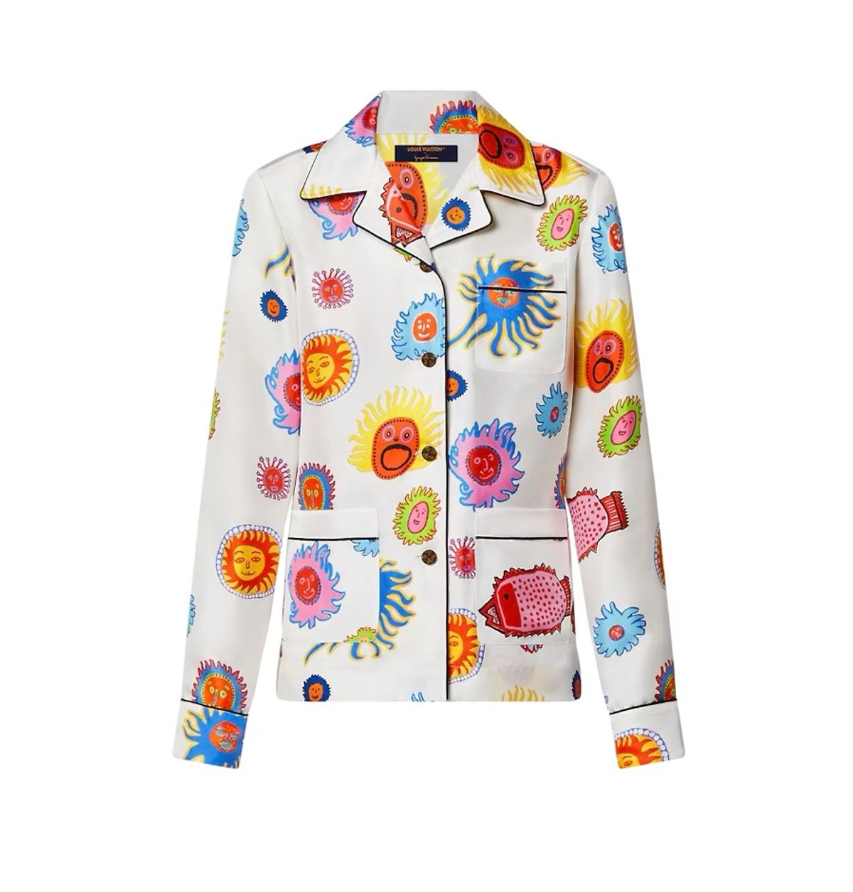Louis Vuitton Faces Pajama Shirt