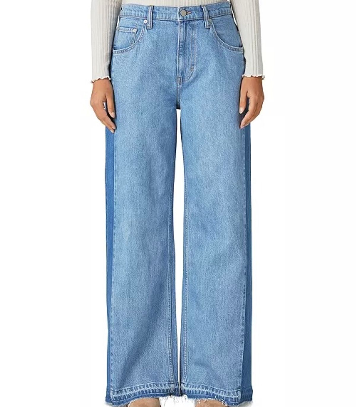 Lucky Brand Low Rise Super Wide Leg