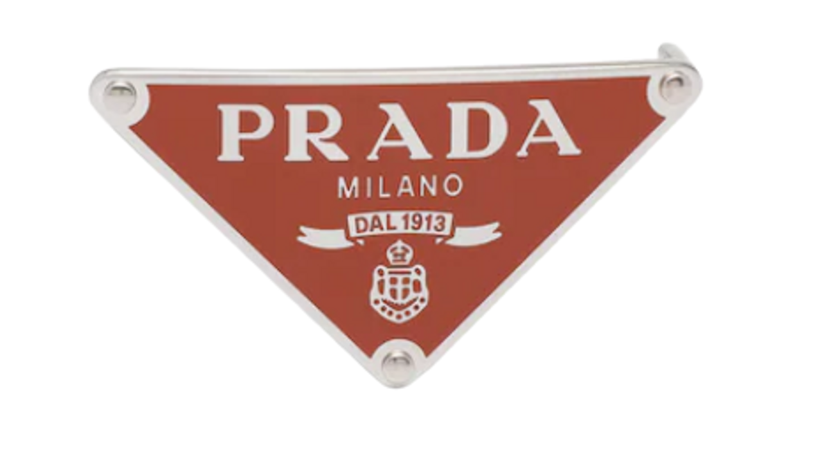Prada Triangle Logo Metal Belt Buckle WHAT’S ON THE STAR?