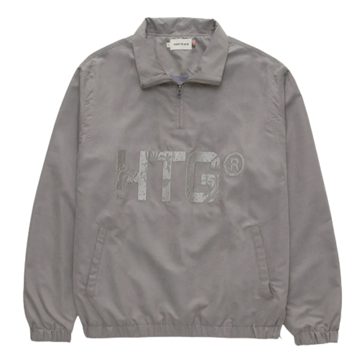 Honor The Gift Grey Branded Qtr Zip Jacket
