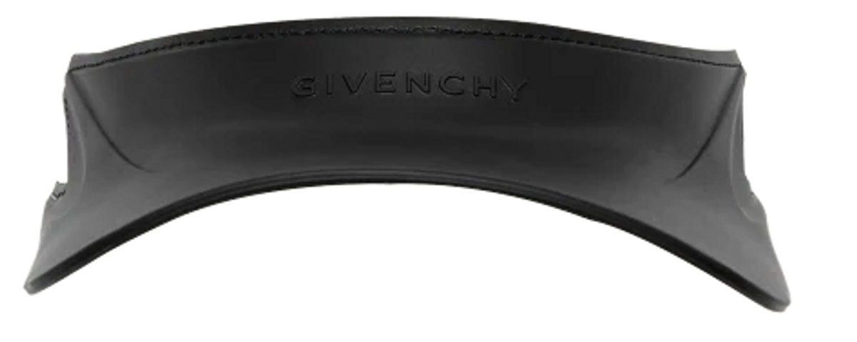 Givenchy Black Tonal Logo Comfort Clip Visor Hat