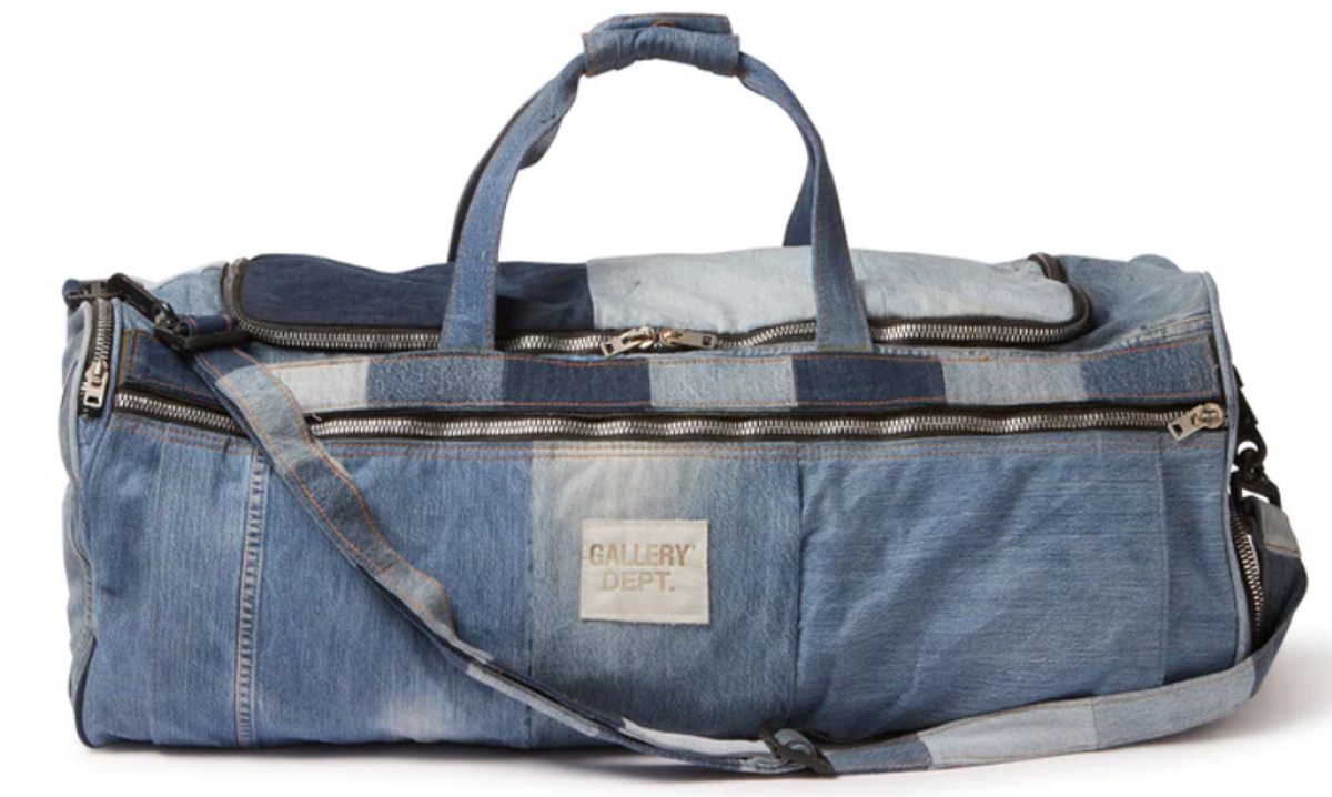 Gallery Dept. Recycled Denim Duffle Bag WHAT’S ON THE STAR?