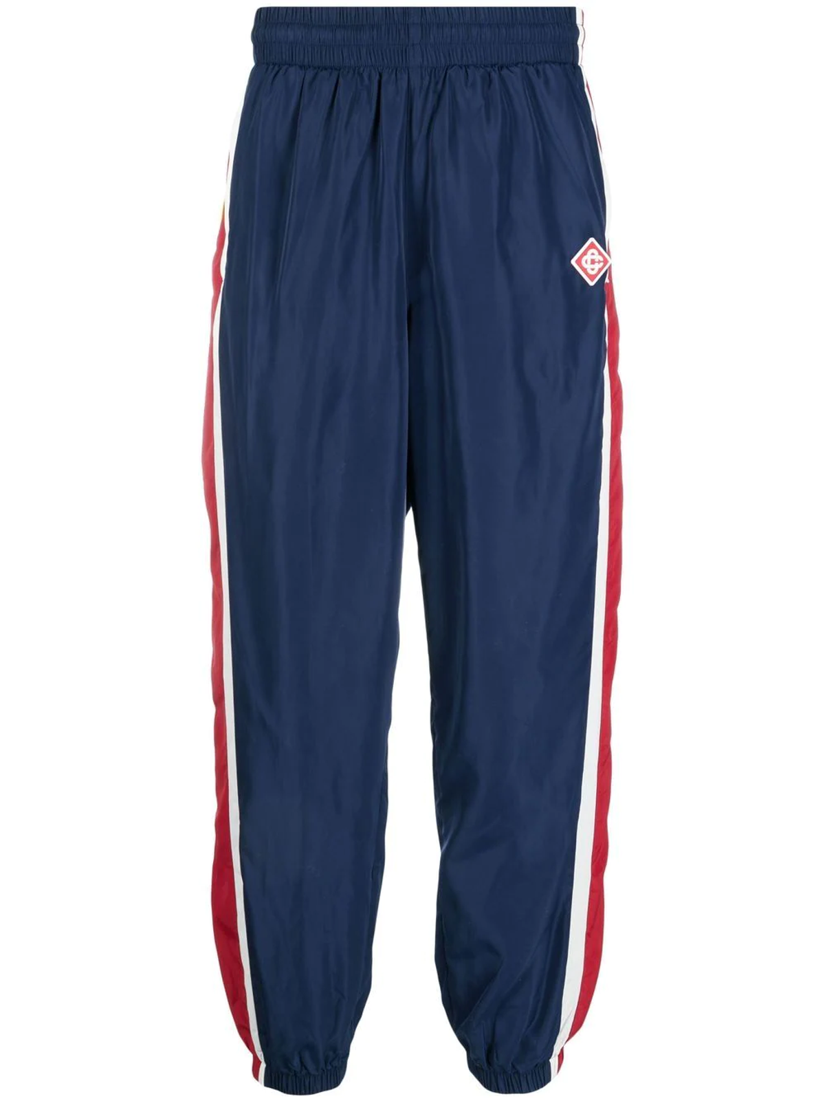 Casablanca Blue Side Panelled Shell Suit Track Pants