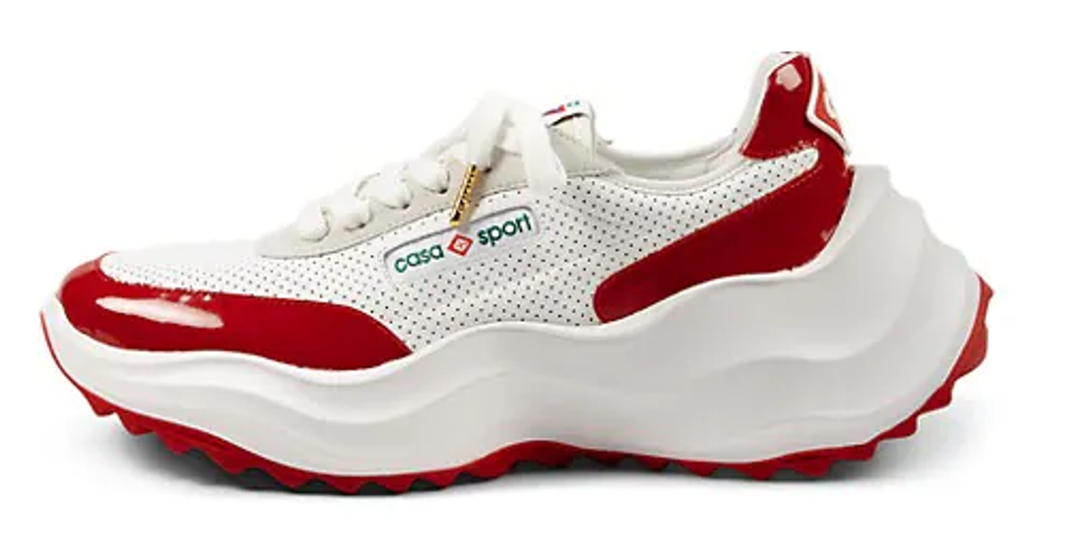 Casablanca Futuro Optimisto Atlantis Low-Top Sneakers