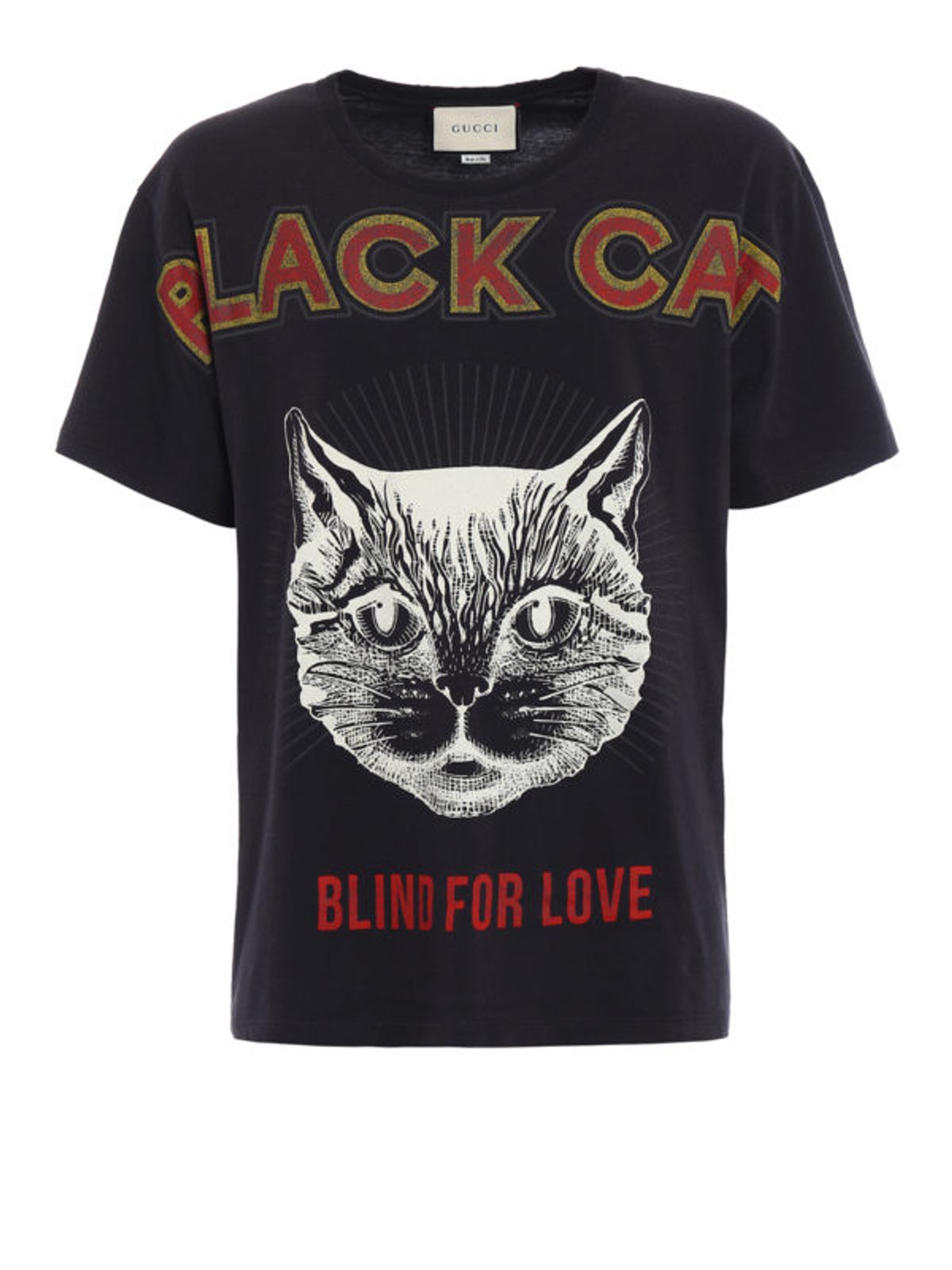 Gucci Black Cat TShirt WHAT’S ON THE STAR?