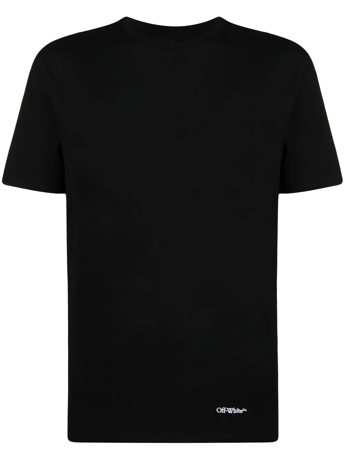 Off-White Black Scribble Diag Printed T-shirt