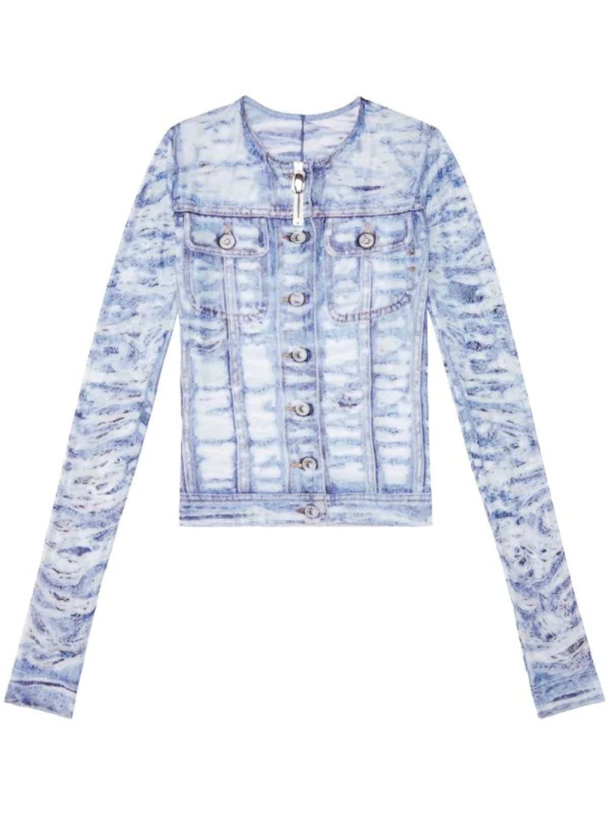 Diesel T-Clauzi Tie-Dye Print T-Shirt