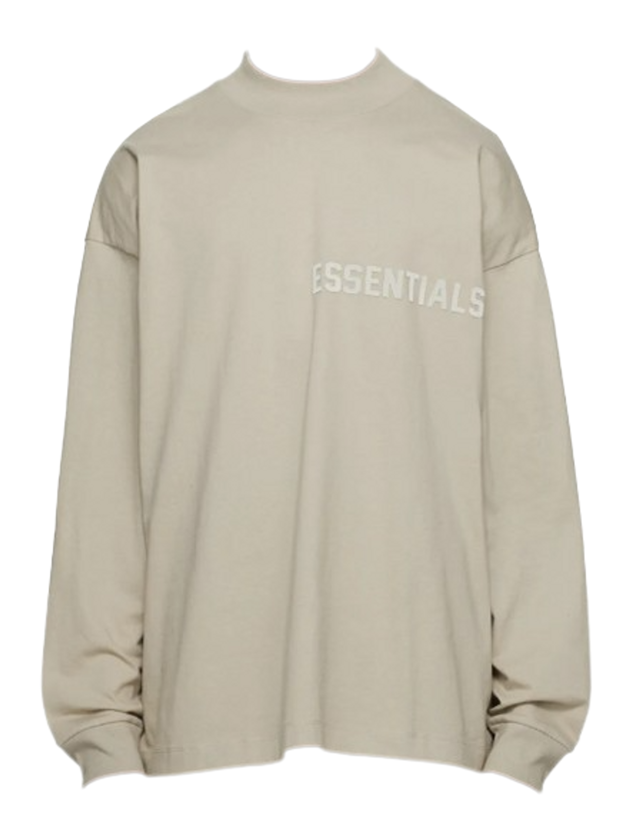 Fear of God Gray Crewneck Long Sleeve T-shirt