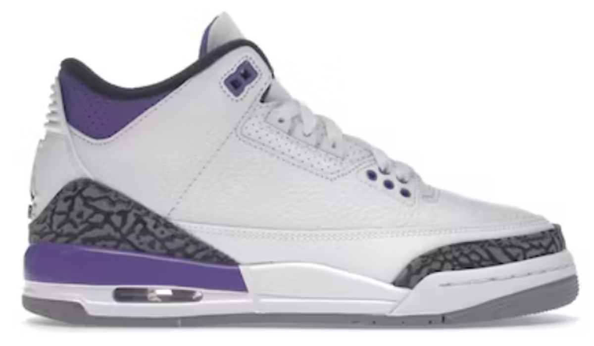Jordan Dark Iris Jordan 3 Retro Sneakers