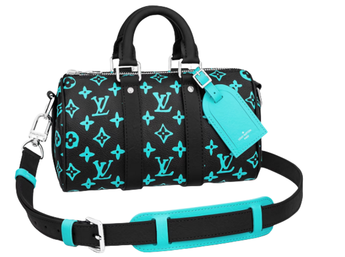 Louis Vuitton Black Keepall Bandoulière 25 Bag