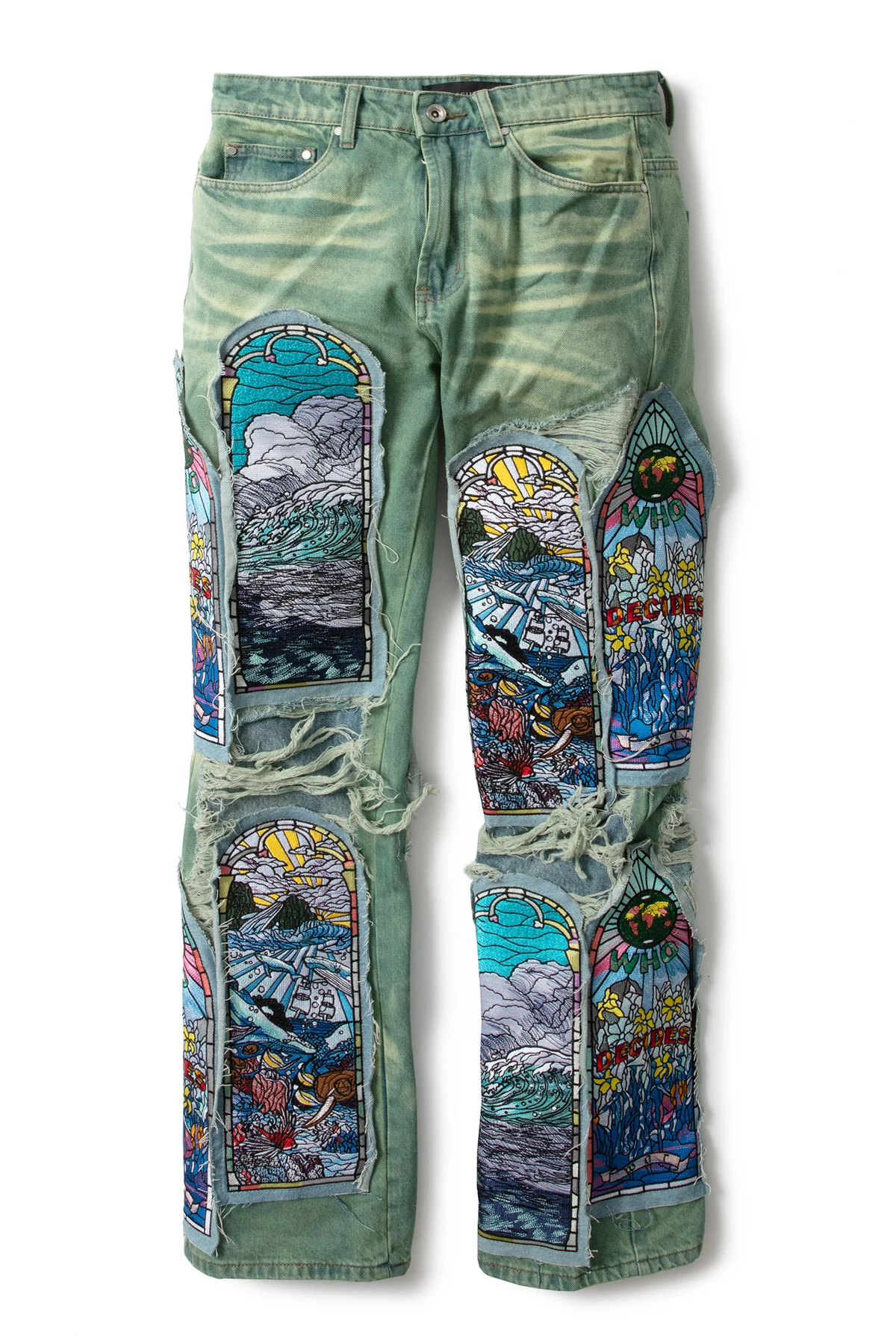 Who Decides War Sandy Lane Fusion Denim Jeans