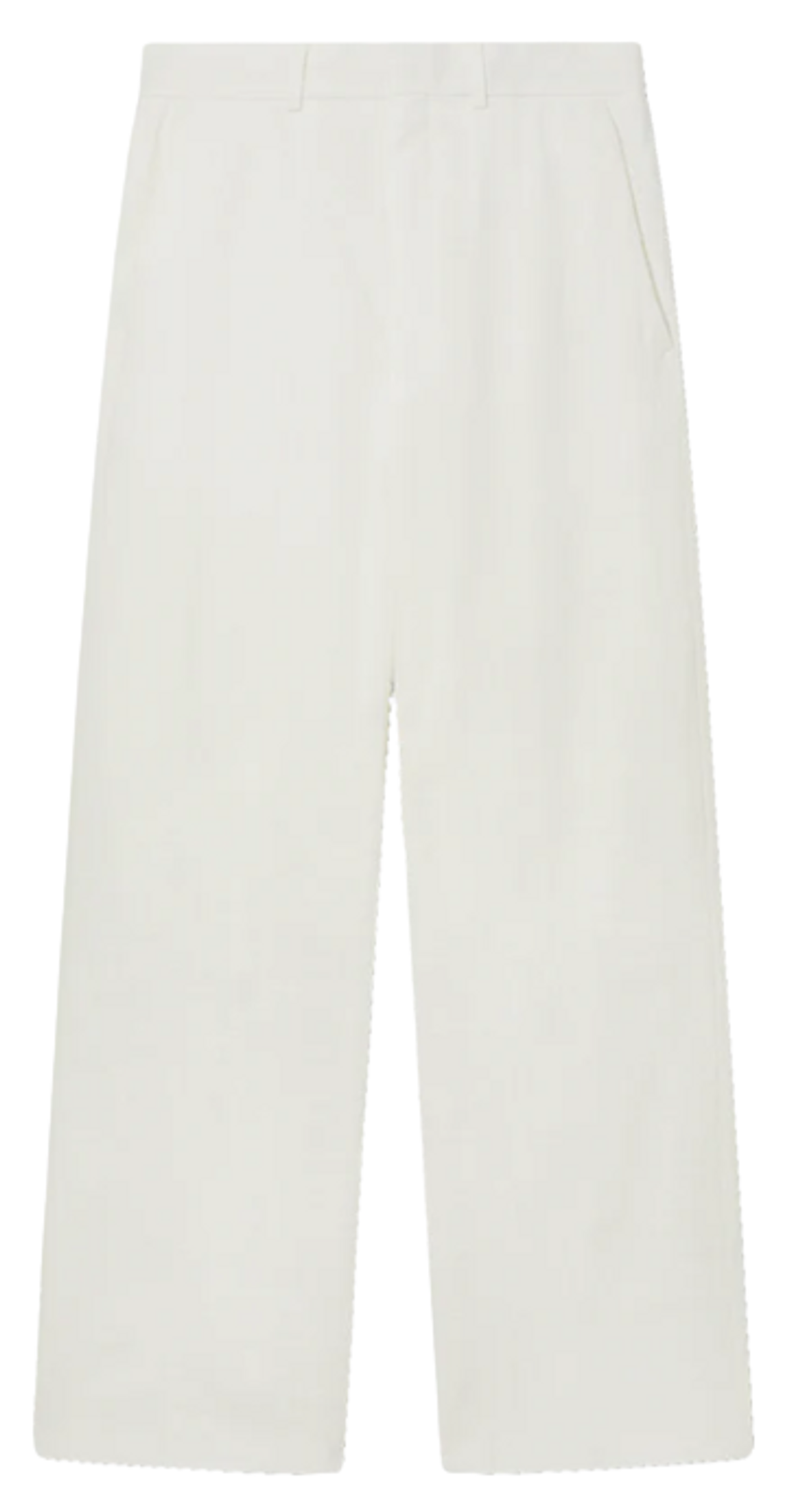Casablanca Off-White Wide Leg Trousers