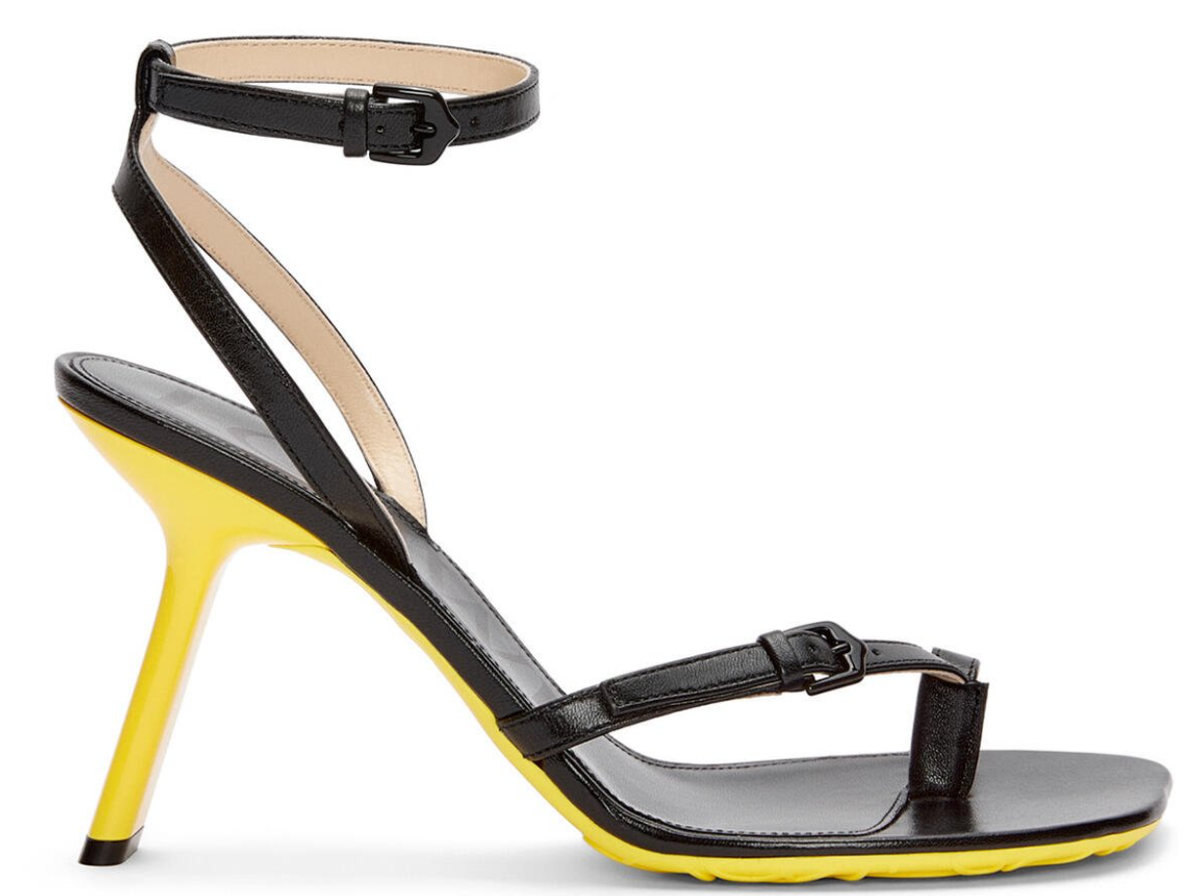 Loewe Lambskin Petal Stiletto Sandal