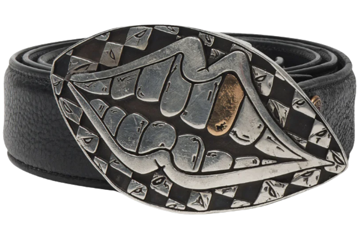 Chrome Hearts × Matty Boy Chomper Leather Belt