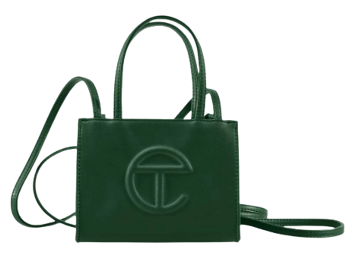 Telfar Dark Olive Small Shopping Bag WHAT’S ON THE STAR?