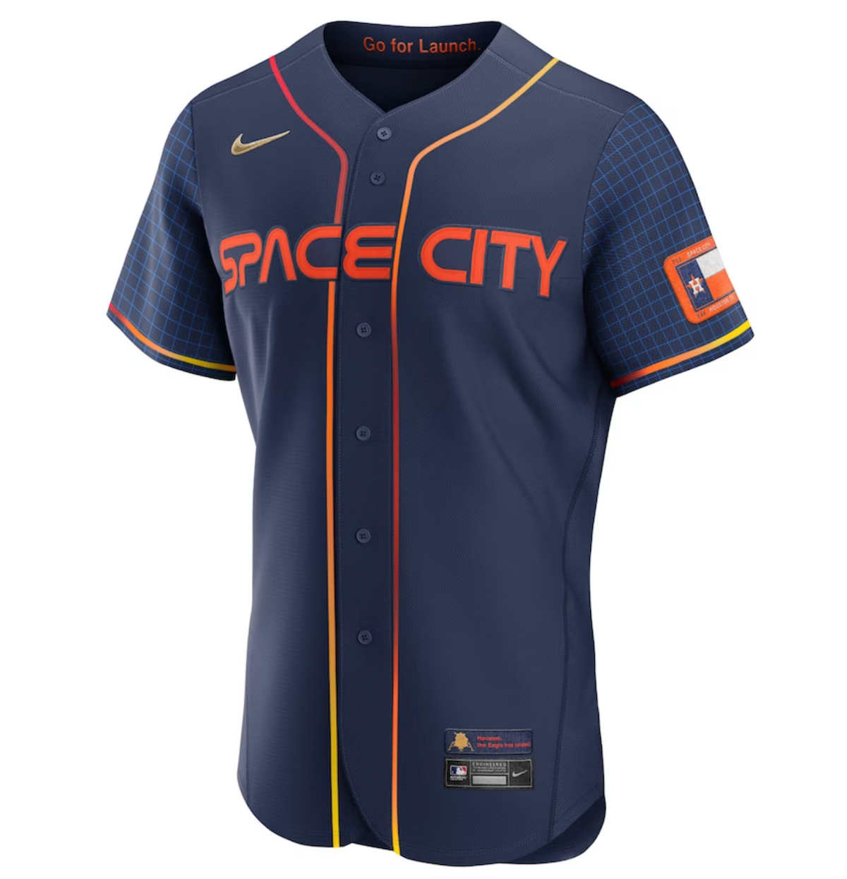 Nike Houston Astros Navy 2022 City Connect Authentic Jersey
