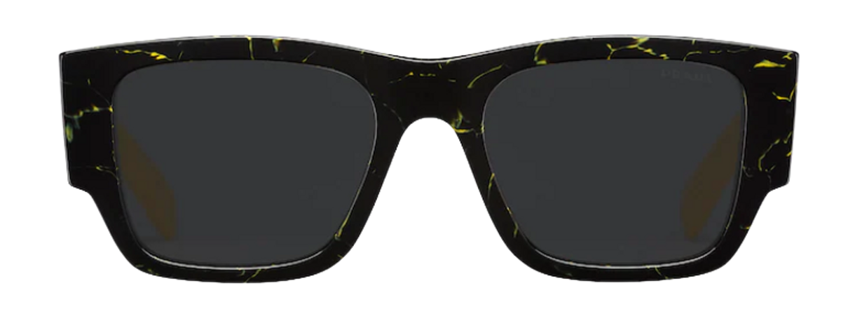 Prada Slate Gray Lenses Symbole Sunglasses