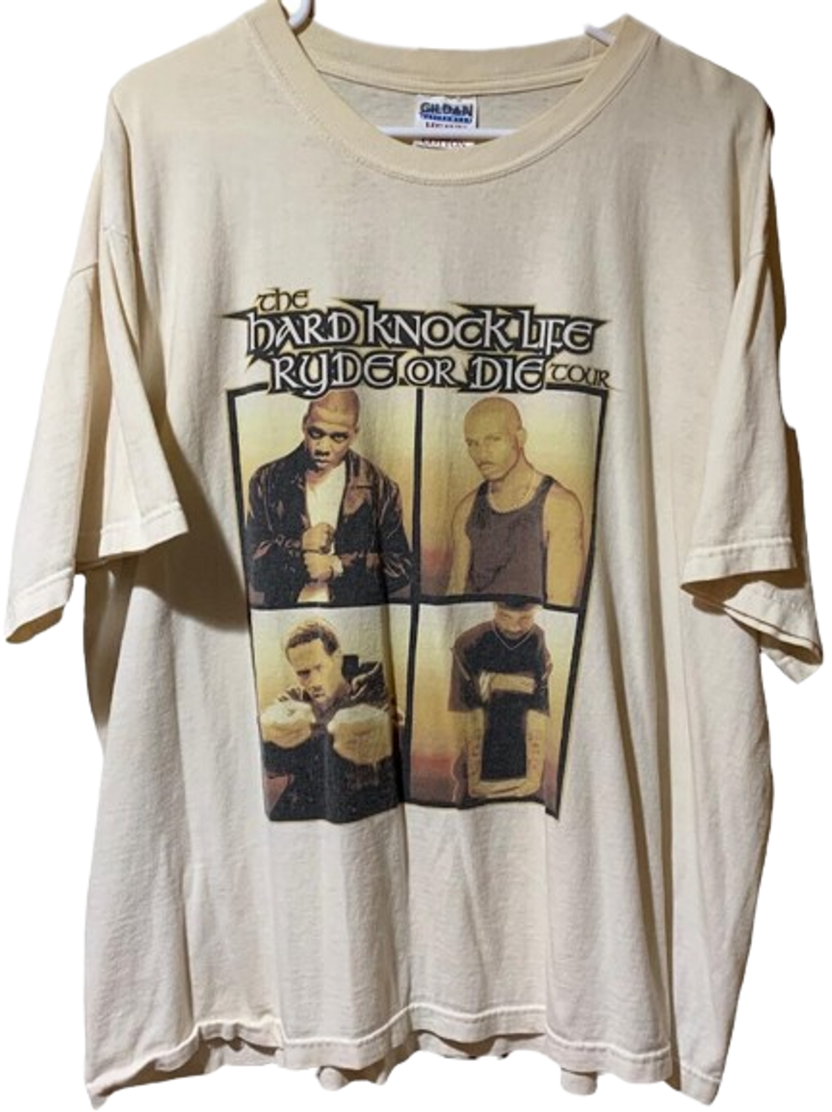 Vintage The Hard Knock Life Ryde Or Die Tour Rap T-Shirt